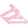 BIECO grucce appendiabiti bieco bambino del bambino del bambino gancio ganci di plastica per la conservazione guardaroba lunghezza armadietto 29,5 centimetri, 16 pezzi, colore rosa, piccolo, ARTN 90.016.141