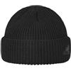 Kangol Berretto da Uomo retrò Cardinale a 2 Vie Grosso, Nero, 6 3/4/7 5/8