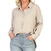 JdY Theis Life L/S Loose Shirt Wvn Noos Camicia, Oxford Tan, L Donna