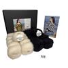 DesignEtte Medio Hokkaido Northern Lights Knitting Kit, Prime/Nero