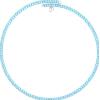 Chantecler / Et Voilà / collana choker / turchese composto e argento - 42460