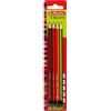 Herlitz FSC Scolair matite H, HB, B, 2B , confezione da 4