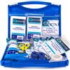 bumbur Catering First Aid Kit - Protezione di sicurezza per la cucina, cerotti e medicazioni blu