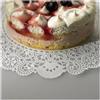 Pizzi tondi in carta bianca cm 40 (250 pezzi) - Bianco - Carta