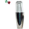 Boston in acciaio inox con bicchiere vetro cl 50 - Trasparente - Acciaio Inox 18.10,vetro