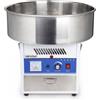 100% CHEF Super snack cotton candy machine 100% chef - Acciaio Inox