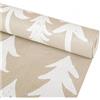 Tovaglia a strappi feel green tree in cellulosa mt 25 - Cellulosa - Marrone Con Decoro