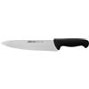 ARCOS Coltello cucina seghettato serie 2900 arcos in acciaio inox e manico in polipropilene cm 25 - Acciaio,nero - Acciaio Inox,polipropilene