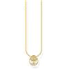 Thomas Sabo - Catena per collana argento sterling zirconia_cubica Donna, Argento, One Size - KE2126-414-14-L45V