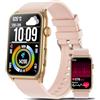 Marsyu 2025 Nuovo smartwatch Donna, 1,57''Activity tracker, 120+ modalità sportive, impermeabile IP67, orologio sportivo con funzione di chiamata Bluetooth, funzione SOS, compatibile con Android/iOS