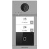 Hikvision DS-KV8213-WME1(B) Postazione esterna 2 pulsanti videocitofono WiFi / IP con telecamere HD 2.0mpx e lettore di prossimità mifare card standard PoE/12V DC IP65 IK08