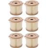 Tbest Filtro, 6 Pezzi Filtro Racor 500Fg,Filtro Racor 500Fg Filtro Carburante Separatore Acqua Kit Filtro Acqua Olio Sostituzione Per Racor 2010Pm-Or 500Fg