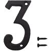INCREWAY - Numeri in ghisa, 7,5 cm, in stile retrò, numeri civico per bar, ristoranti (3)