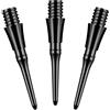 CyeeLife Punte per Freccette Professionali, Punte per Freccette in Plastica 1000 Pezzi, Filettatura 2BA, Punte di Ricambio per Softdarts, Punte per Softdarts, Soft Tips, Accessori per Freccette