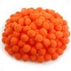 TOAOB THE ONE AND ONLY BABY TOAOB 300 pezzi Pom Poms per Lavoretti Arancione 2cm Mini Pompon Piccoli Pon Pon per Decorazione Festiva Artigianato Creativi Fai Da Te Cucito