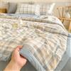 Odot 2,5 Tog Trapunta Piumino Estivo Reversibile, Trapunta Leggera Primaverile Coperta Refrigerante Morbido Lavabile per Letto Matrimoniale Una Piazza e Mezza (150x200cm,Plaid 3)
