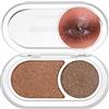 GL-Turelifes Holographic Double Glitter Eyeshadow Palette Eyeshadow, Pearl Color Metallic Shimmer Eyeshadow, scintillante angolo interno per gli occhi, cremoso mini occhio, trucco Iridescent Fairy (03