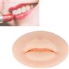 TMISHION Modello Labbra 3D in Silicone Real Touch per Pratica Piercing e Trucco Semipermanente, Supporto Professionale con Espositore per Artisti
