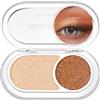 GL-Turelifes Holographic Double Glitter Eyeshadow Palette Eyeshadow, Pearl Color Metallic Shimmer Eyeshadow, scintillante angolo interno per gli occhi, cremoso mini occhio, trucco Iridescent Fairy (01