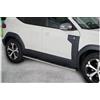 ARRIGONI Pedane laterali acciaio inox lucido ovali Dacia Duster dal 2024