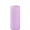 Cereria Di Giorgio - 12 Candele Cero - Diametro 5 cm Altezza 15 cm - Colore Viola polvere - Durata 48 ore - Non Profumate