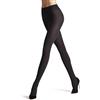 FALKE Family Rib W Ti cotone tinta unita 1 pezzo, Collant Donna, Grigio Anthracite Melange 3080, 44-46