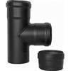 Diankamin Raccordo a t 90° ffm pellet smaltato 100mm