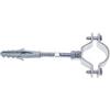 Oteraccordi Collare pesante zincato con tassello e vite 1"1/2 48-50mm