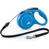 Flexi Classic avvolgibile blu, 5 m - Tg. M: fino a 20 kg