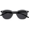 Opulize Met Grande Occhiali Sole Chiaro Grigio Nero Uomo Donna V60-7 -1,00