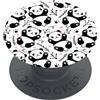 PopSockets | PopGrip | Supporto estraibile e maniglia per smartphone e tablet | Supporto per dita Basic Panda Boom