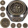 DND DADO Set di Dadi Rotanti DND, 8 Facce Spinner Dadi in Metallo, Design a Rilievo 3D, Dadi Poliedrici Girevoli, Regalo D&D con Scatola Logo Drago, MTG, Giochi da Tavolo, Accessori per Giochi di Ruolo, Nero