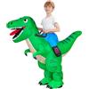 Goenb Costume da dinosauro per bambini, costume da dinosauro gonfiabile divertente equitazione T Rex costumi adulti per Halloween Cosplay Party