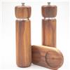 Haramgcourt Macinapepe Acacia 22 Cm Mulino In Ceramica Macina Sale Legno Manuale Wood Salt Pepper Con Vassoio
