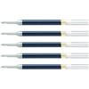 PENTEL Lotto di 5 ricariche LR7 per Roller Energel liquido Pte 0,7 tracciato 0,35 mm, colore: Verde
