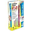 Paper Mate Replay Premium Penna Gel Cancellabile, Punta Media da 0,7 mm, Colori Vivaci Assortiti, Confezione da 12