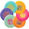 Wham-O Frisbee Go 2 Pack Dischi Volanti, Set di 22.86 cm Leggeri e Colorati per Principianti Bambini Ragazzi e Ragazze dai 5+ Anni, Gioco da Esterno per Spiaggia, Parco e Giardino - 70g (50140-V4)