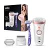 Braun - Silk-épil 9 9-870-bianco/oro Rosa