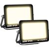 SKYWORLD 2 Pezzi Faretto Led da Esterno, 50W 5000LM Faretti a LED
