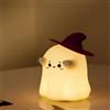 Fanimyholy Il Mago Luce Notturna Bambini, Lampada Neonato Notturna, Silicone Luce Notturna Neonato, Il Mago Lu-ce Nottur-na Bambini a 7 Colori, Ricaricabile Tramite USB, Superficie Morbida al Tatto