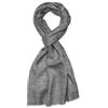Lorenzo Cana - Sciarpa da uomo 100% cashmere, sciarpa invernale in fibra naturale, motivo a spina di pesce 7822977711, A spina di pesce grigio-bianco., Taglia unica