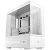 DEEPCOOL Case DeepCool CH690 DIGITAL WH - Mid Tower ATX, pannello doppio vetro temperato, flusso d'aria ottimizzato, Bianco