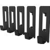 Dezctop Ganci D-Board DA-DBHOOK-BK1 - accessorio per pannelli D-Board scrivanie Dezctop Bifrost e Bifrost Elite, Set da 5pz