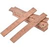 Joyzan Sughero Per Clarinetto, Foglio Di Sughero Collo Clarinetto Klarinette Joint Tappi Accessori Riparazione Strumenti A Fiato Come Il Sassofono Flauto Kit Manutenzione Ricambio 81×11×2 mm 10 Pezzi