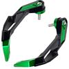 CCYYMOWOK Paramani Protezione del Manubrio del Moto in Lega di Alluminio Paraleve Protezione Leva Freno per Z900 2025 Z800 Z1000 SX Z750 Z400 Z500 ZX6R ZX10R Ninja 250 300 1000 Ninja500 SE Accessori (Verde)
