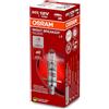 OSRAM NIGHT BREAKER SILVER H1, +100% di luce, lampada da proiettore alogena, 64150NBS, 12V, auto, scatola (1 lampada)