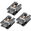 APKLVSR ESP32 CAM Scheda di sviluppo ESP32 USB C WiFi/Bluetooth ESP32 DC 5V scheda di sviluppo dual-core con telecamera OV2640 TF Card Modulo per Arduino (3 pezzi)