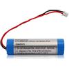 Hosifiy Batteria ricaricabile agli ioni di litio 3.7V 2600mAh con connettore PH2.0