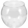 OATIPHO Ciotola Di Pesce Rosso Vaso Di Fiori Acquario Rotondo Plastica Supporto Vaso Di Pesce Fiore Idroponico Animale Domestico Ciotola Rotonda Luce Scrivania