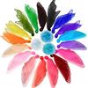 Wonwood_direct Quadrati di Sciarpe da Giocoleria per la Danza Sciarpe Colorate di Chiffon 60x60cm Sciarpe per l'asilo, per i Bambini, per Le attività di Festa, per Le Decorazioni (20 Colori)